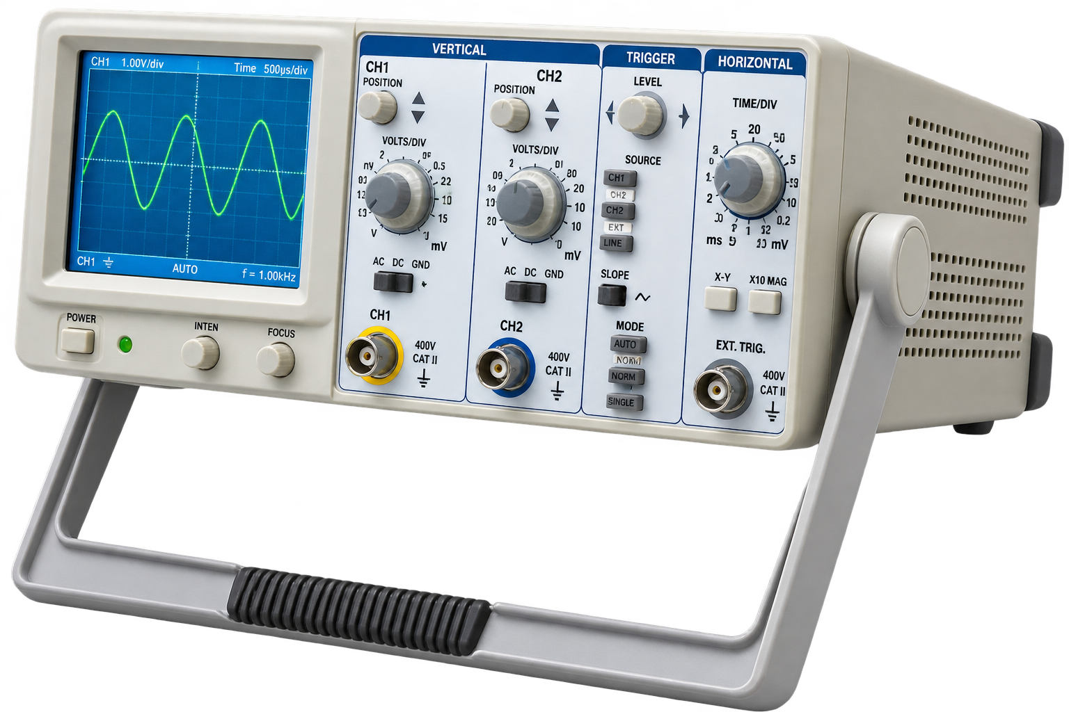 Oscilloscope Dual Trace