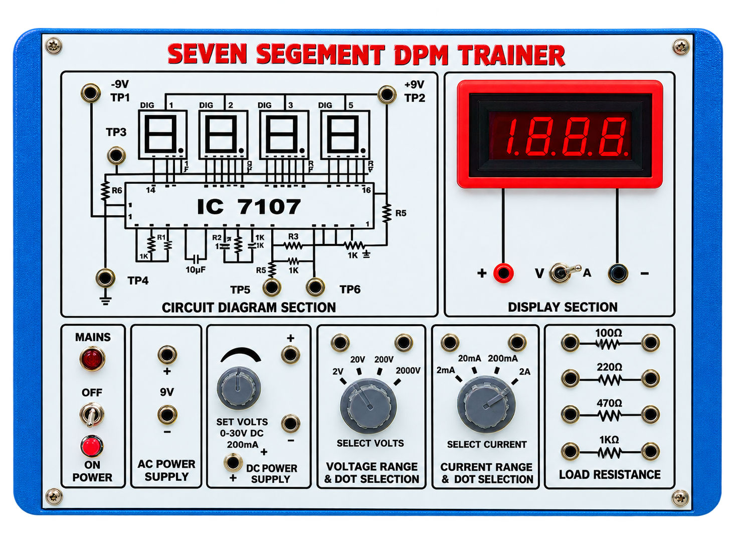 Seven Segment DPM Trainer